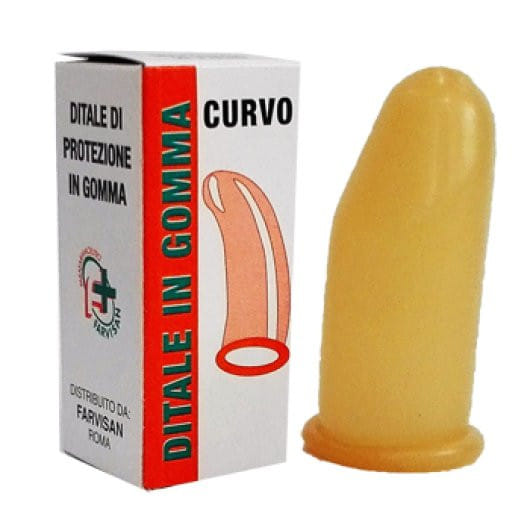 DITALE IN GOMMA CURVO 2