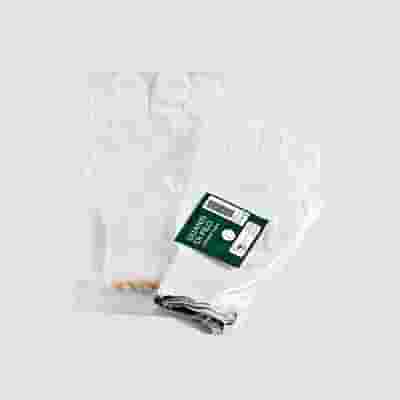 GUANTO DI FILO COTONE 100% BIANCO PER ALLERGIE DERMATOLOGICHE 7 1 PAIO