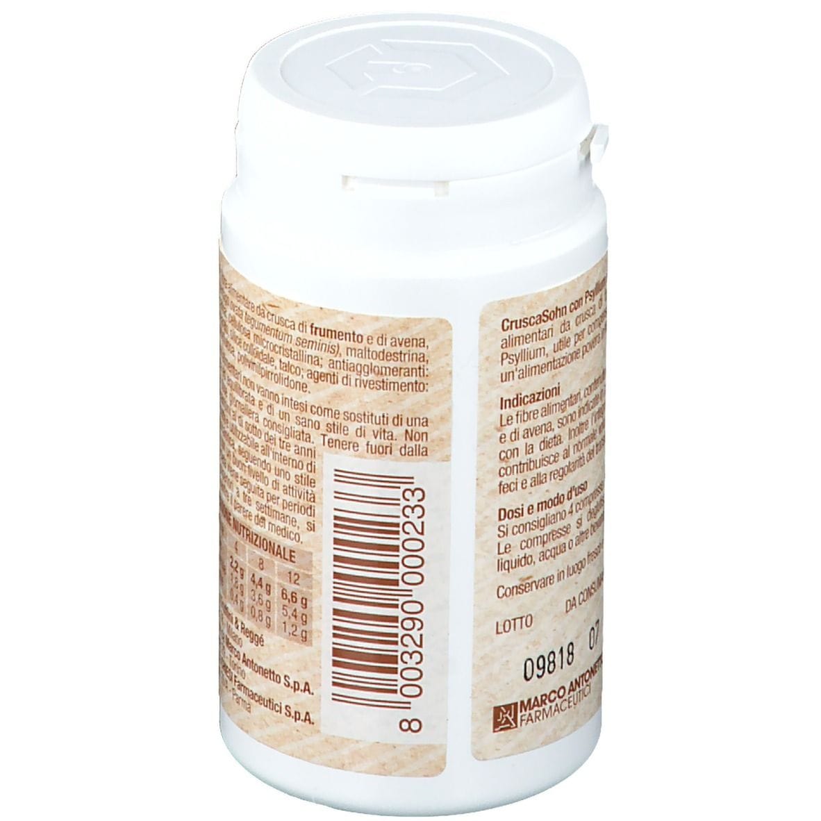 CRUSCASOHN 100 COMPRESSE DEGLUTIBILI