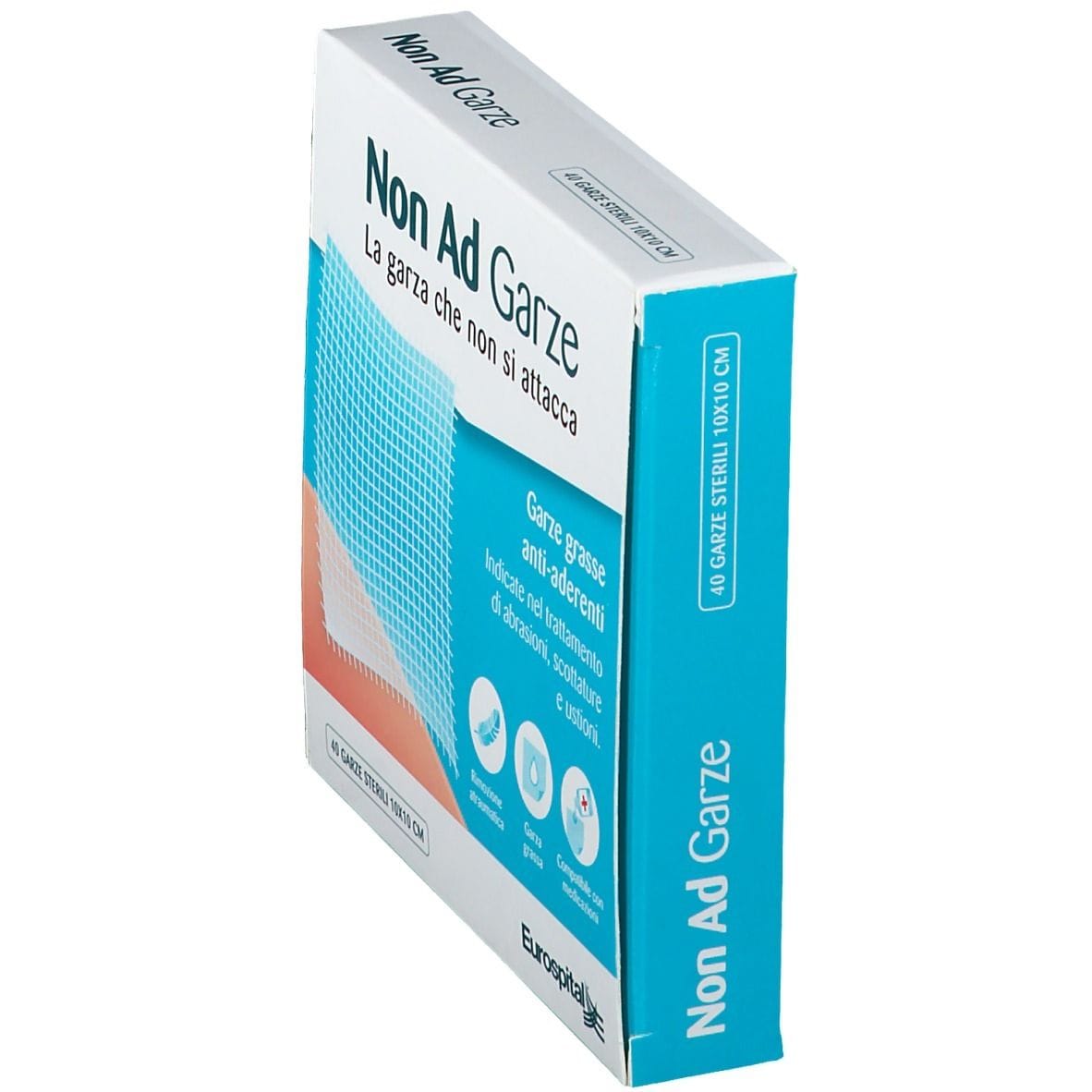 GARZA PARAFFINATA NON AD 10X10 CM 40 PEZZI