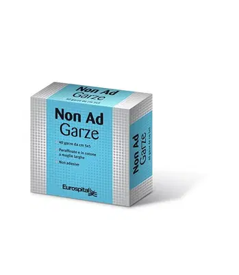 GARZA PARAFFINATA NON AD 5X5 CM 40 PEZZI GARZA PARAFFINATA NON AD 5X5 CM 40 PEZZI