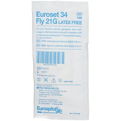 RACCORDO EUROSETFLY CON AGO 21 GAUGE RACCORDO EUROSETFLY CON AGO 21 GAUGE