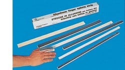 STECCA IN ALLUMINIO E LATTICE DI GOMMA PER IMMOBILIZZAZIONE DELLE DITA MISURA GRANDE