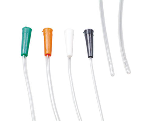 Catetere uretrale Nelaton femminile CH18, 18cm monouso
