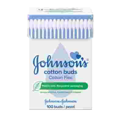 JOHNSONS BABY COTTON FIOC 100 PEZZI