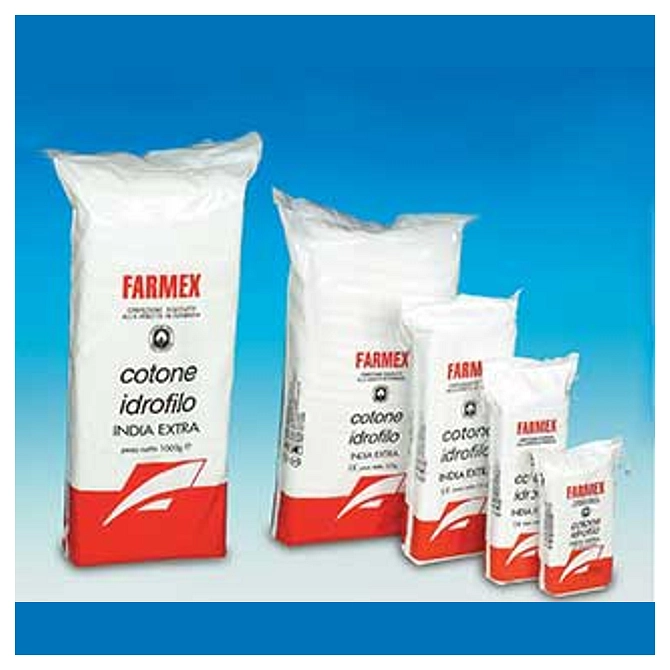 Cotone Idrofilo In Cotone 100% India Zig Zag Farmex 100 G Busta Richiudibile