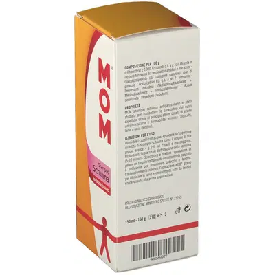 MOM SHAMPOO SCHIUMA ANTIPIDOCCHI 150ML MOM SHAMPOO SCHIUMA ANTIPIDOCCHI 150ML