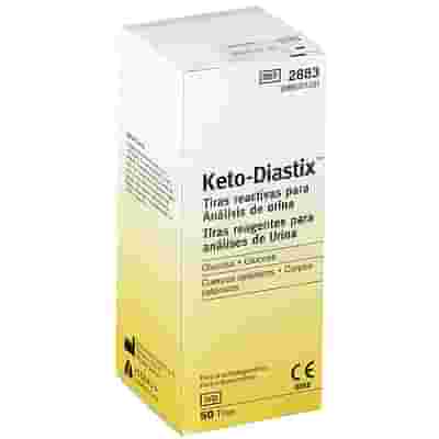 STRISCE MISURAZIONE GLICOSURIA E CHETONURIA KETODIASTIX 50 PEZZI