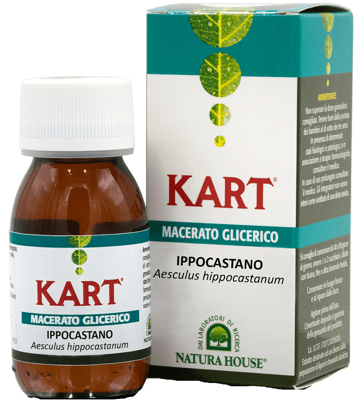 Macerato Glicerico Ippocastano Kart, integratore 50ml