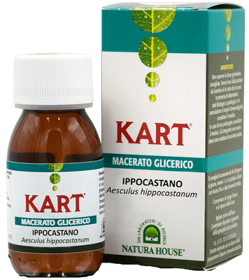 Macerato Glicerico Ippocastano Kart, integratore 50ml