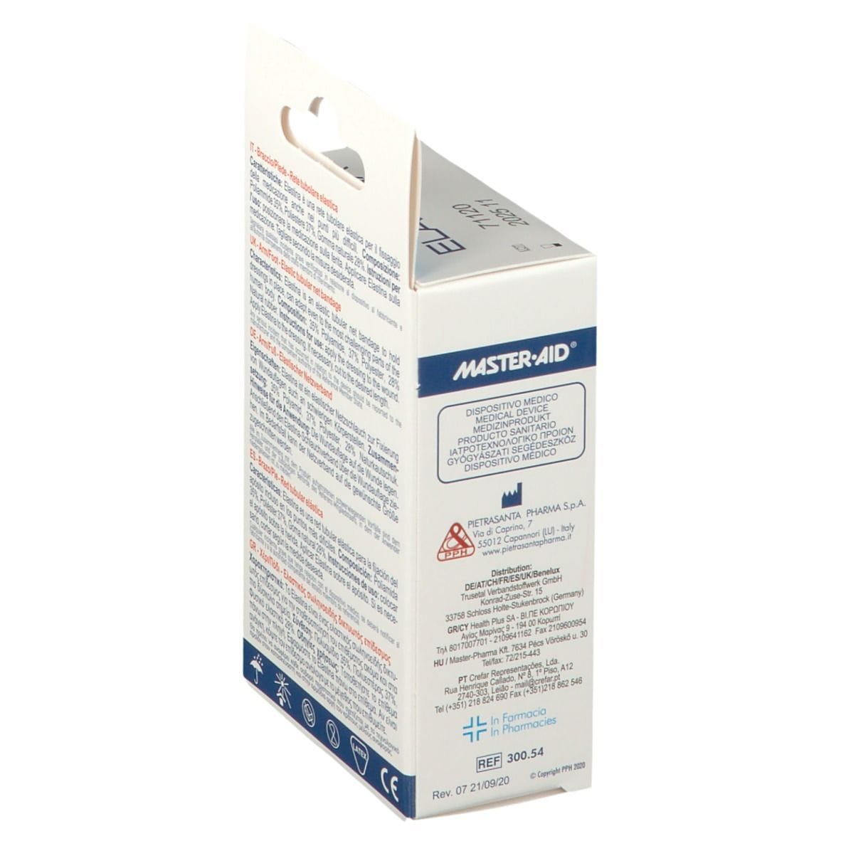 Rete Tubolare Elastina Master-Aid per braccio e piede, 3mt