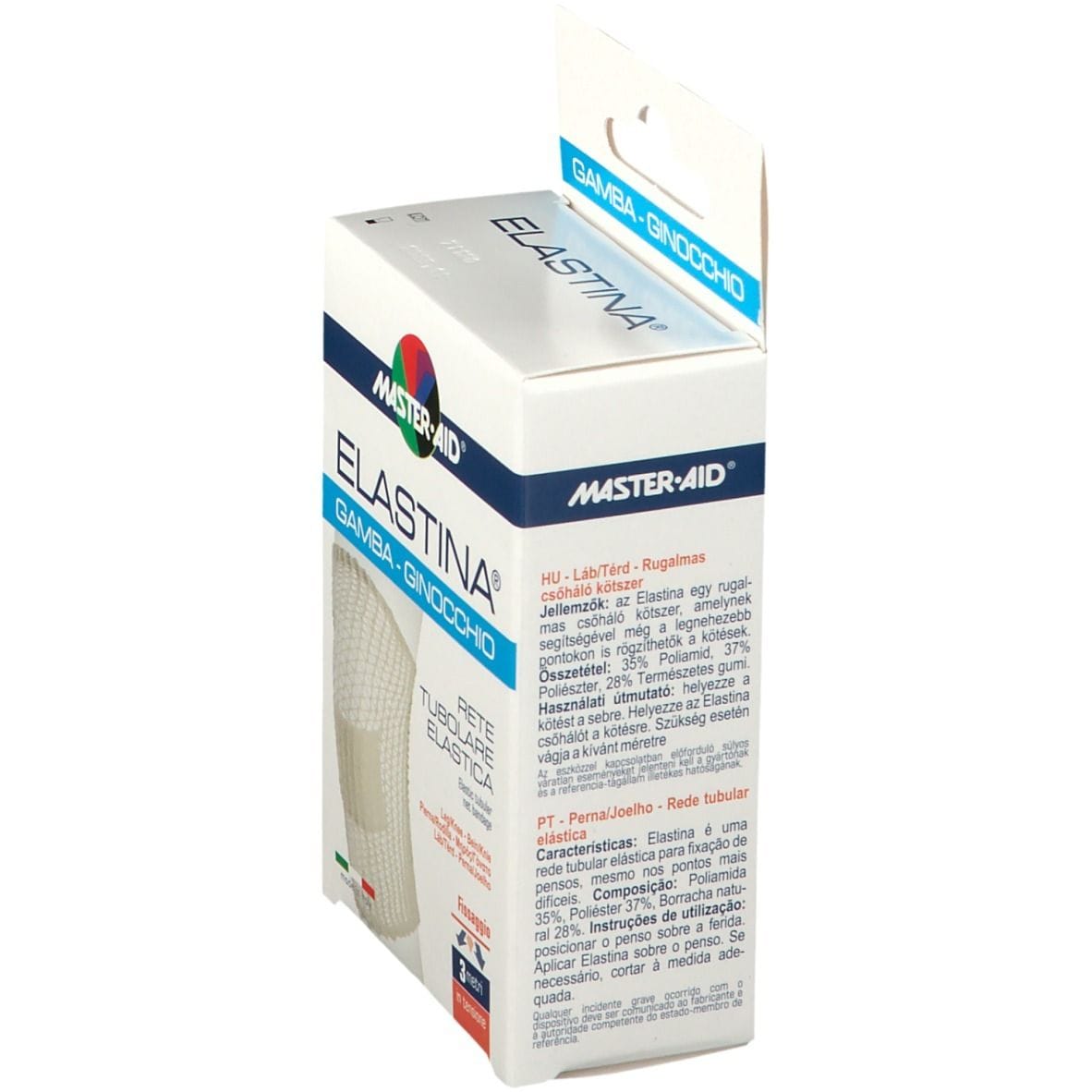 Rete tubolare elastica Master-Aid Elastina gamba e ginocchio 3mt