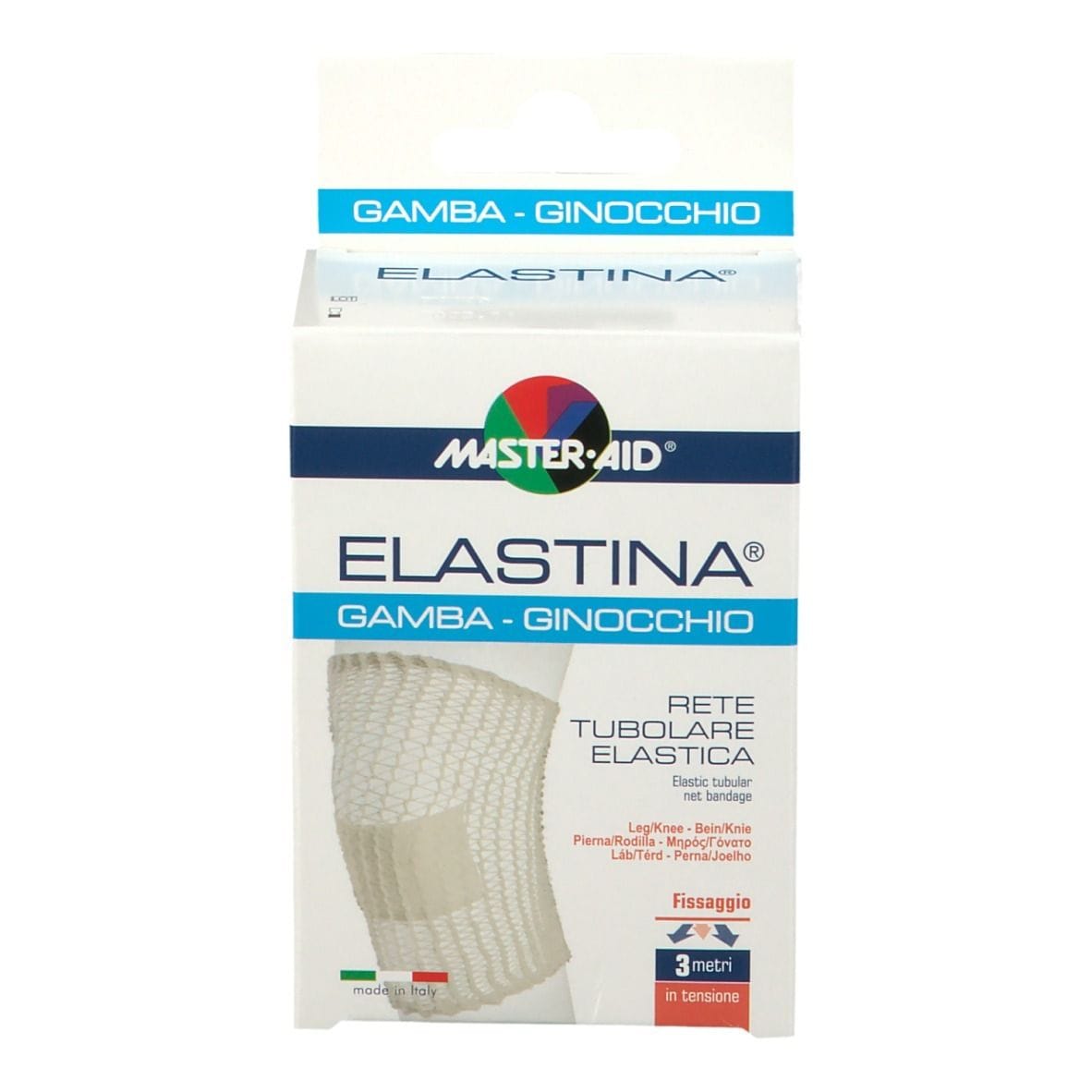 Rete tubolare elastica Master-Aid Elastina gamba e ginocchio 3mt
