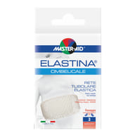 RETE TUBOLARE ELASTICA IPOALLERGENICA PER CINTURA OMBELICALE MASTER-AID 4,5 CM IN TENSIONE CALIBRO 5,5 CM