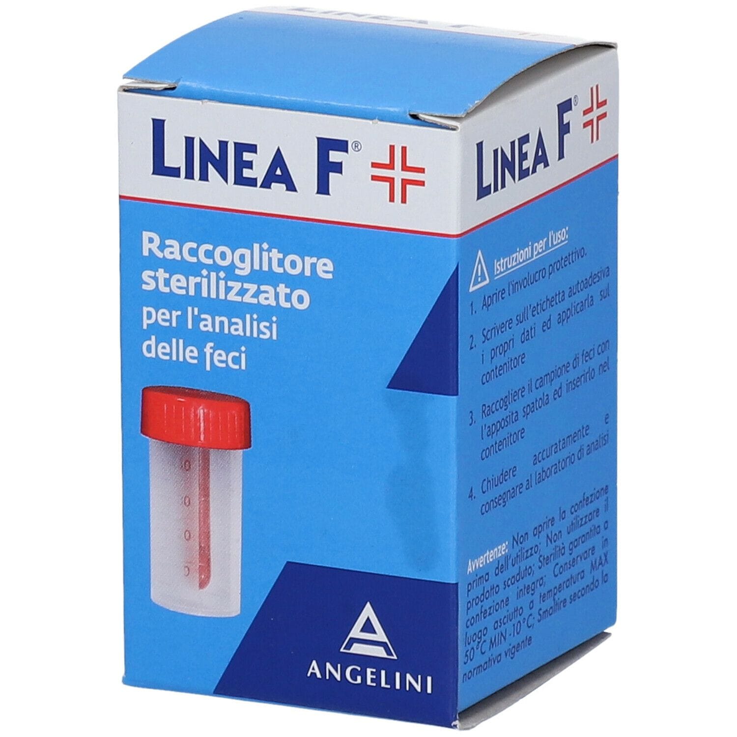 Raccoglitore Feci Linea F per Campioni e Analisi