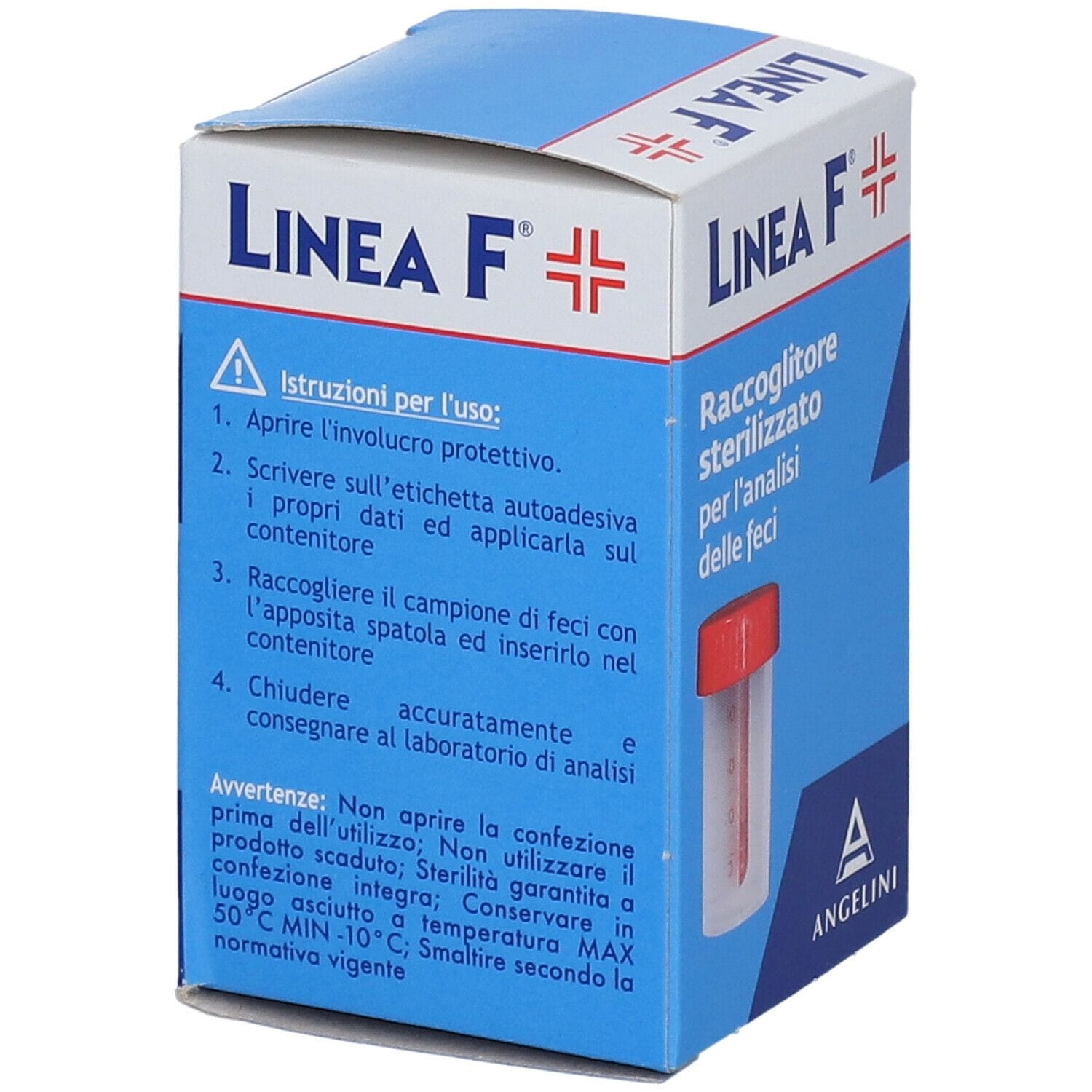 Raccoglitore Feci Linea F per Campioni e Analisi