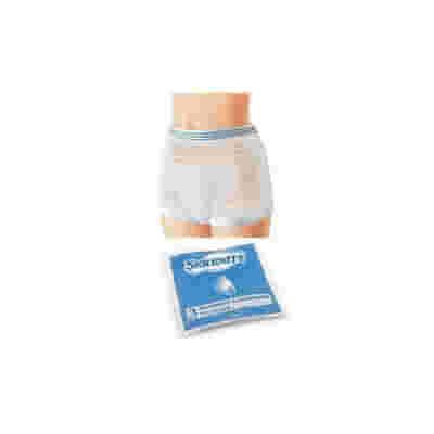 MUTANDINA ELASTICA RETTANGOLARE A RETE SERENITY L 3 PEZZI