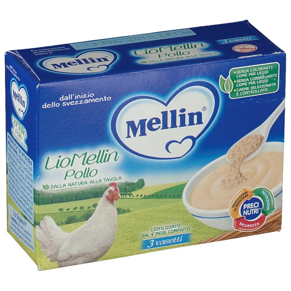 LIOMELLIN POLLO LIOFILIZZATO 10 G 3 PEZZI