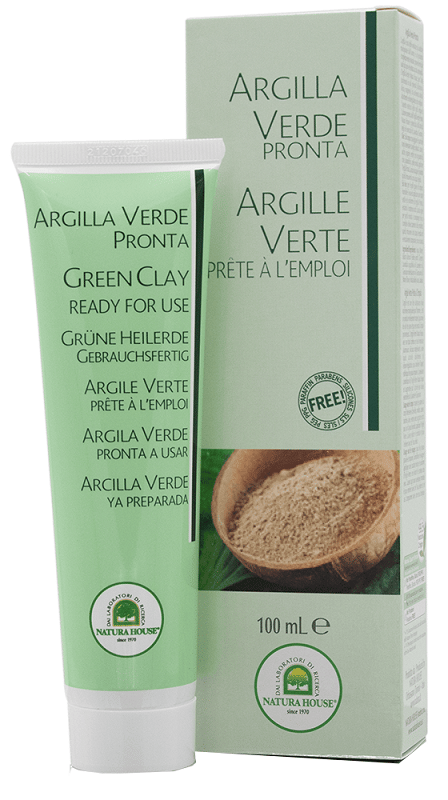 Argilla Verde Pronta per pelli grasse e impure, 100ml