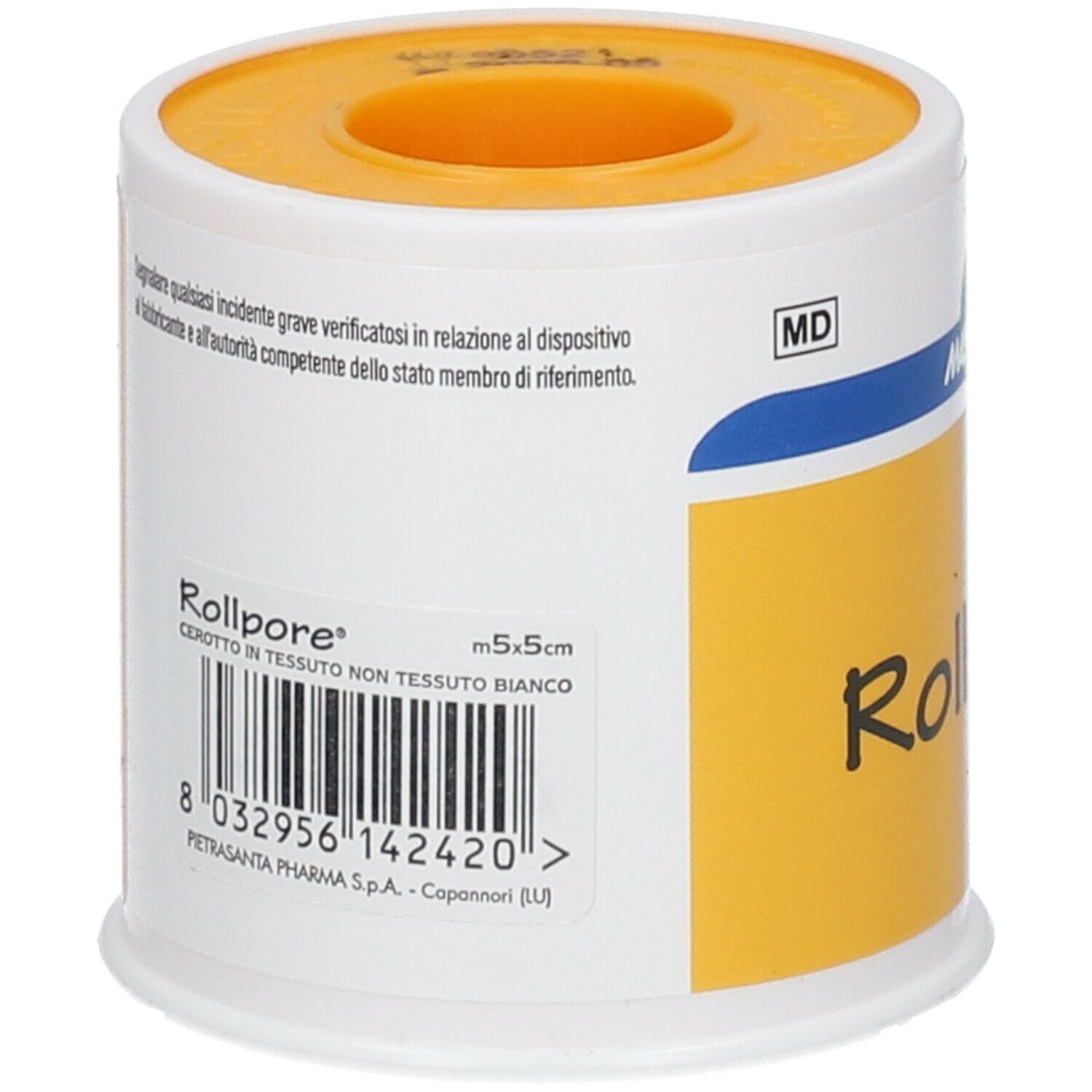 Cerotto in rotolo Master-Aid Rollpore TNT ipoallergenico 5x5