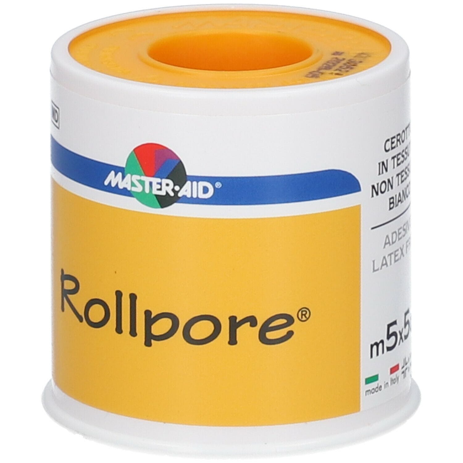 Cerotto in rotolo Master-Aid Rollpore TNT ipoallergenico 5x5