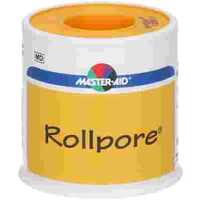 CEROTTO IN ROCCHETTO MASTER-AID ROLLPORE TESSUTO NON TESSUTO 5X5