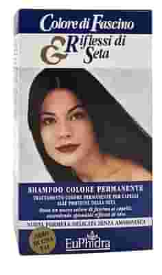 EUPHIDRA COLORE DI FASCINO & RIFLESSI DI SETA SHAMPOO COLORE PERMANENTE 41 NERO DI CINA 120 ML