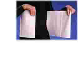 ORIONE 3030 FASCIA REGOLABILE MILLERIGHE INT SPUGNA COTONE H CM28 BIANCO XL