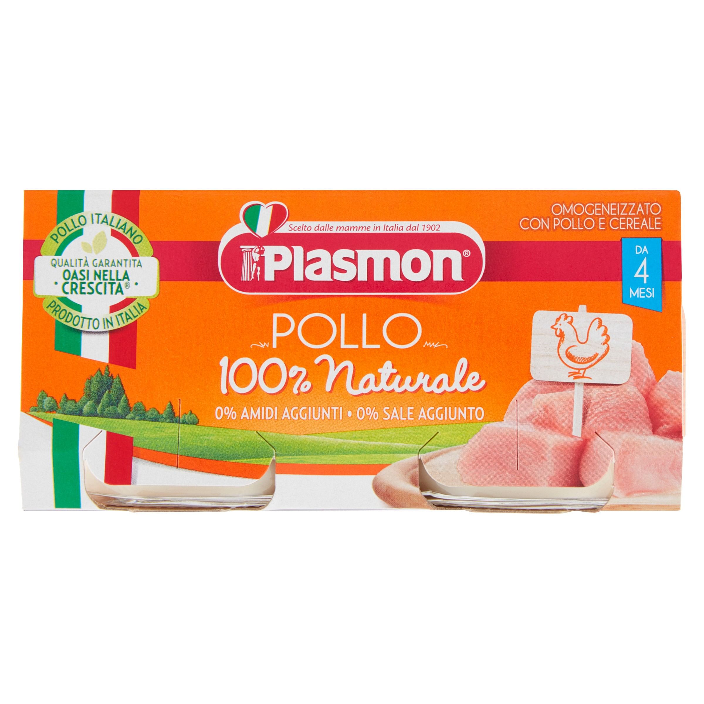 Plasmon Omogeneizzato Pollo 80 G X 2 Pezzi