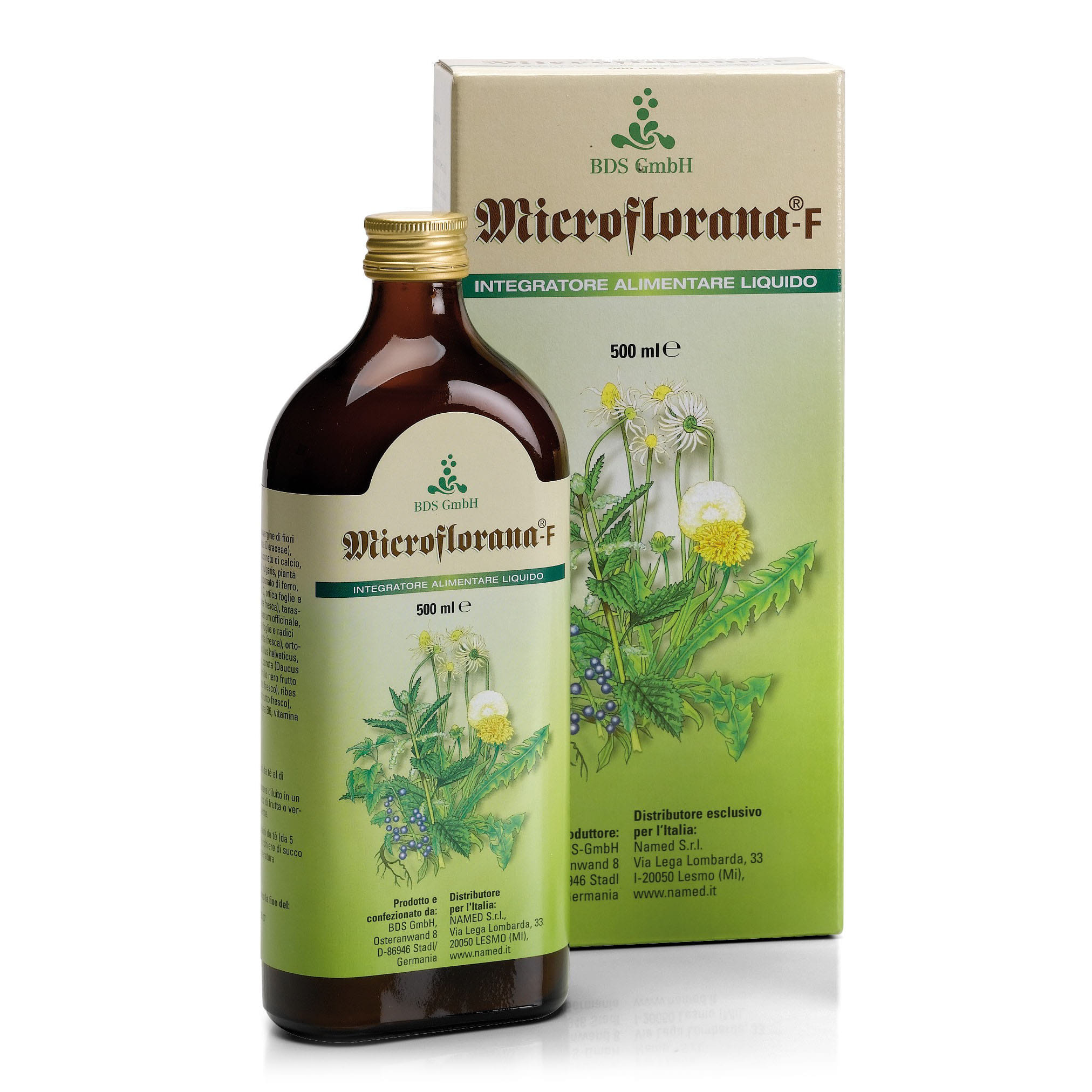 Integratore Microflorana F per la flora intestinale, 500ml