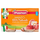 PLASMON OMOGENEIZZATO MANZO 120 G X 2 PEZZI