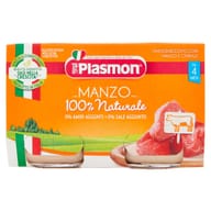 PLASMON OMOGENEIZZATO MANZO 120 G X 2 PEZZI