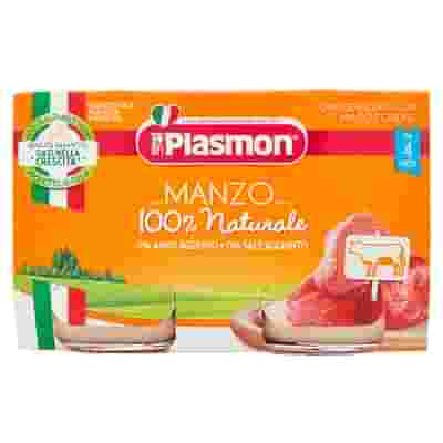 PLASMON OMOGENEIZZATO MANZO 120 G X 2 PEZZI
