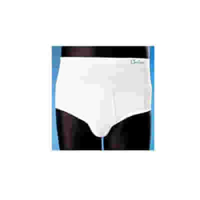 ORIONE 319 CINTOSLIP ERNIARIO UOMO APERTO CON PELOTTE BIANCO 5