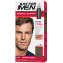 JUST FOR MEN SHAMPOO COLORANTE H35 CASTANO MEDIO ATTIVATORE CHIARO 38,5 ML + BASE COLORE 27,5 ML