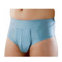 ORIONE 515 CINTOSLIP ERNIARIO UOMO APERTO CON PELOTTE IN COTONE BIANCO 7