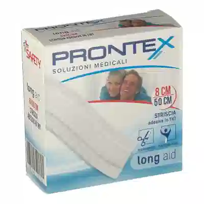 Cerotto medicazione Prontex Long Aid in tessuto, 50x8cm