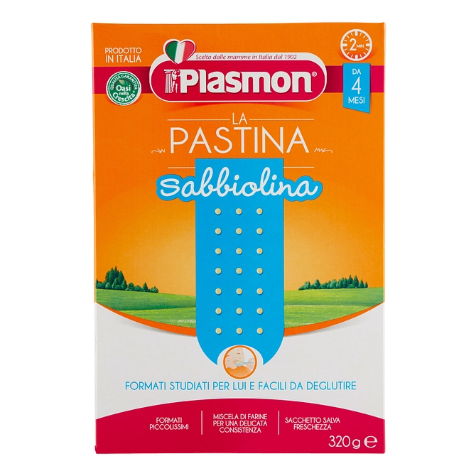 Plasmon Primi Mesi Sabbiolina 320 G 1 Pezzo