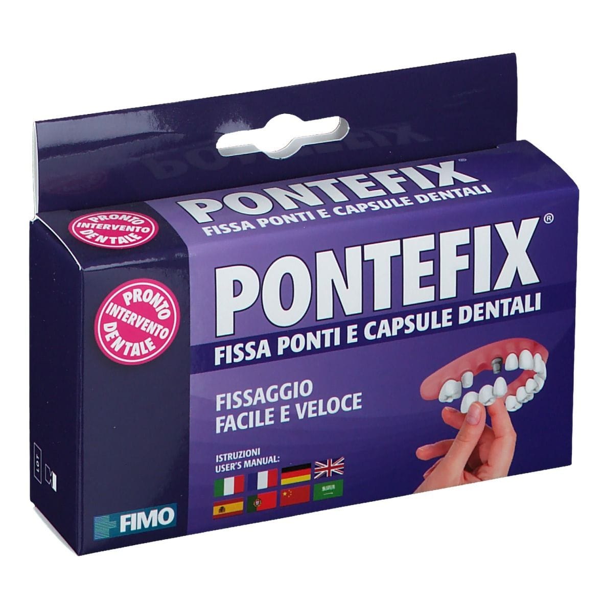 Pontefix Set per fissare ponti e capsule dentarie