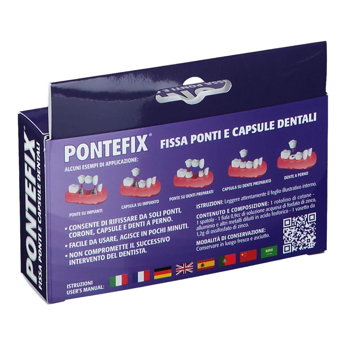 Pontefix Set per fissare ponti e capsule dentarie