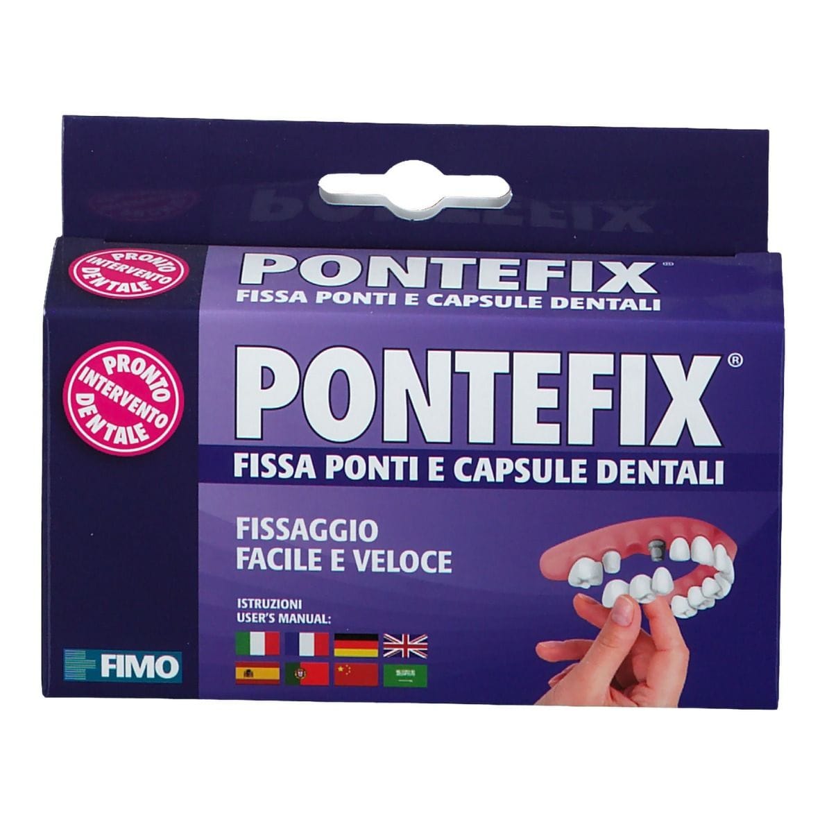 Pontefix Set per fissare ponti e capsule dentarie