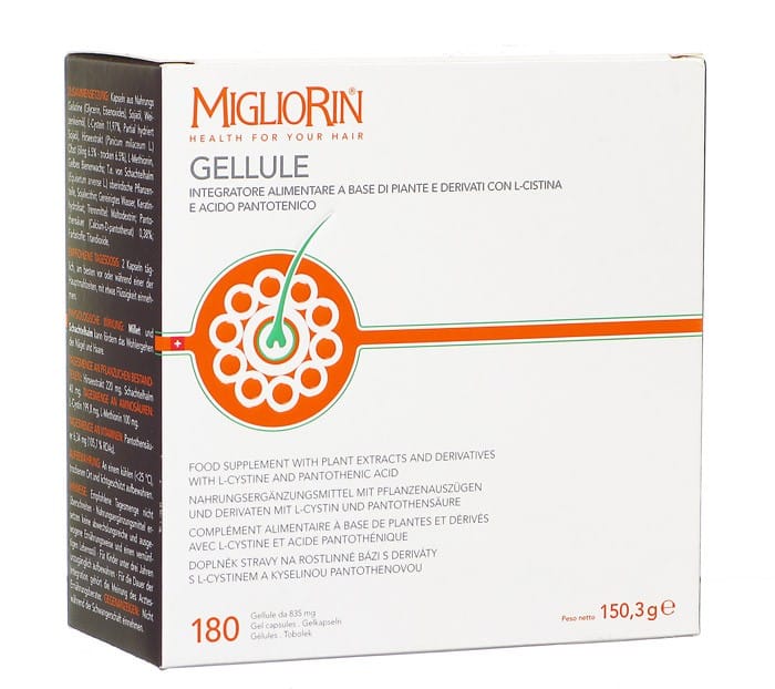 MIGLIORIN 180 GELLULE AL MIGLIO