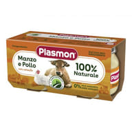 PLASMON OMOGENEIZZATO MANZO/POLLO 80 G X 2 PEZZI