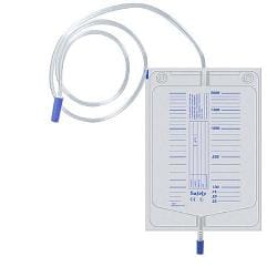 Sacca urina da letto con scarico, tubo 130 cm
