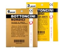 Cerotti callifughi Bottoncini Nordici con acido salicilico, 6 pz
