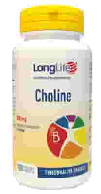 Integratore Longlife Choline, 100 tavolette vegane