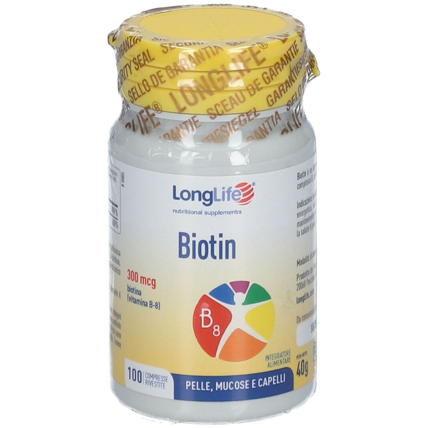 Longlife Biotin 100 Compresse