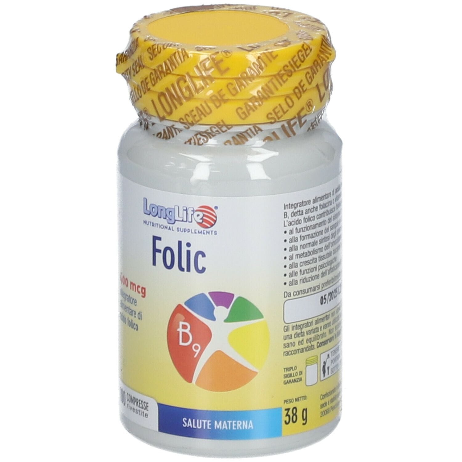 LONGLIFE FOLIC 400 MCG 100 COMPRESSE
