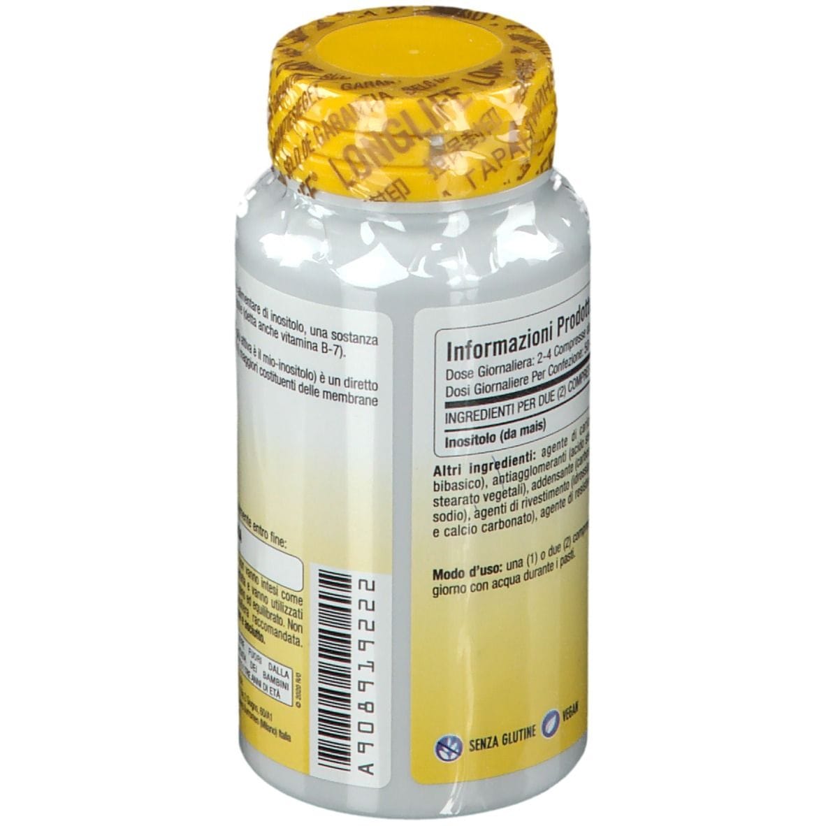 LONGLIFE INOSITOL 100 COMPRESSE RIVESTITE