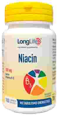 LONGLIFE NIACIN 100 MG 100 COMPRESSE